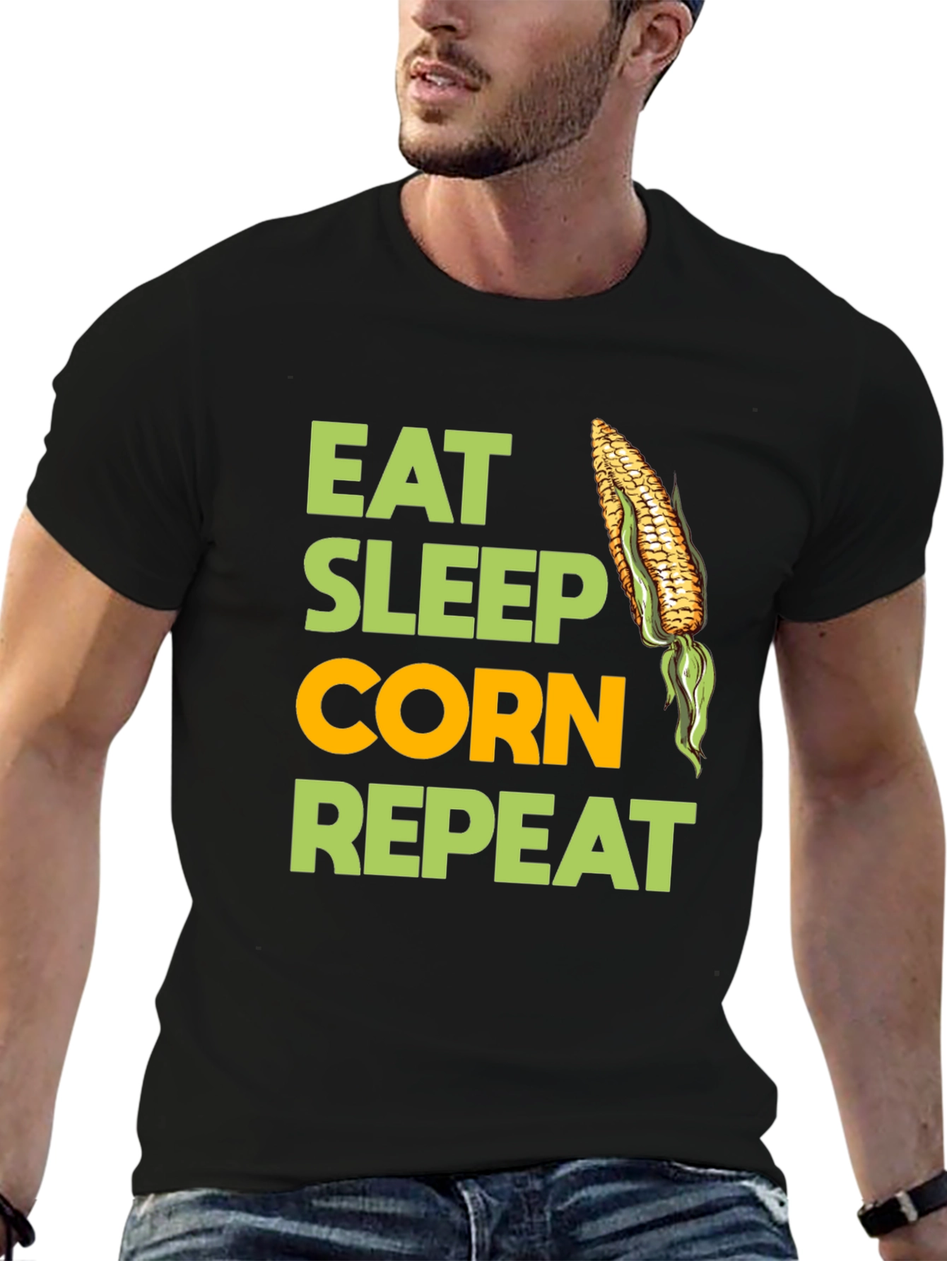 Eat Sleep Corn Repeat T-Shirt