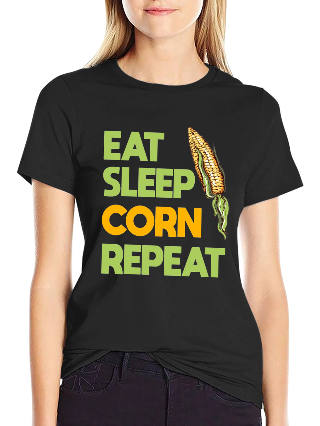 Eat Sleep Corn Repeat T-Shirt