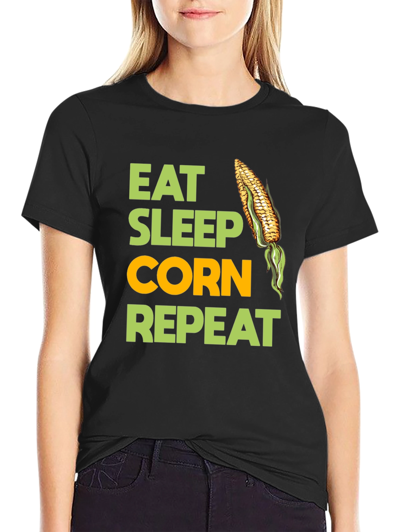 Eat Sleep Corn Repeat T-Shirt