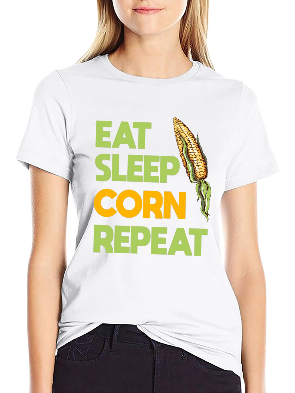 Eat Sleep Corn Repeat T-Shirt