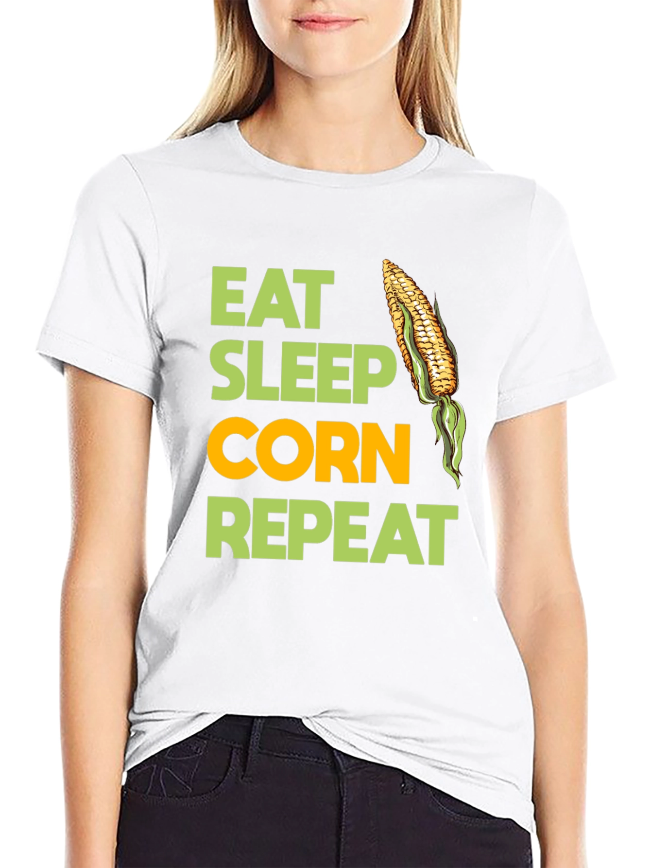 Eat Sleep Corn Repeat T-Shirt