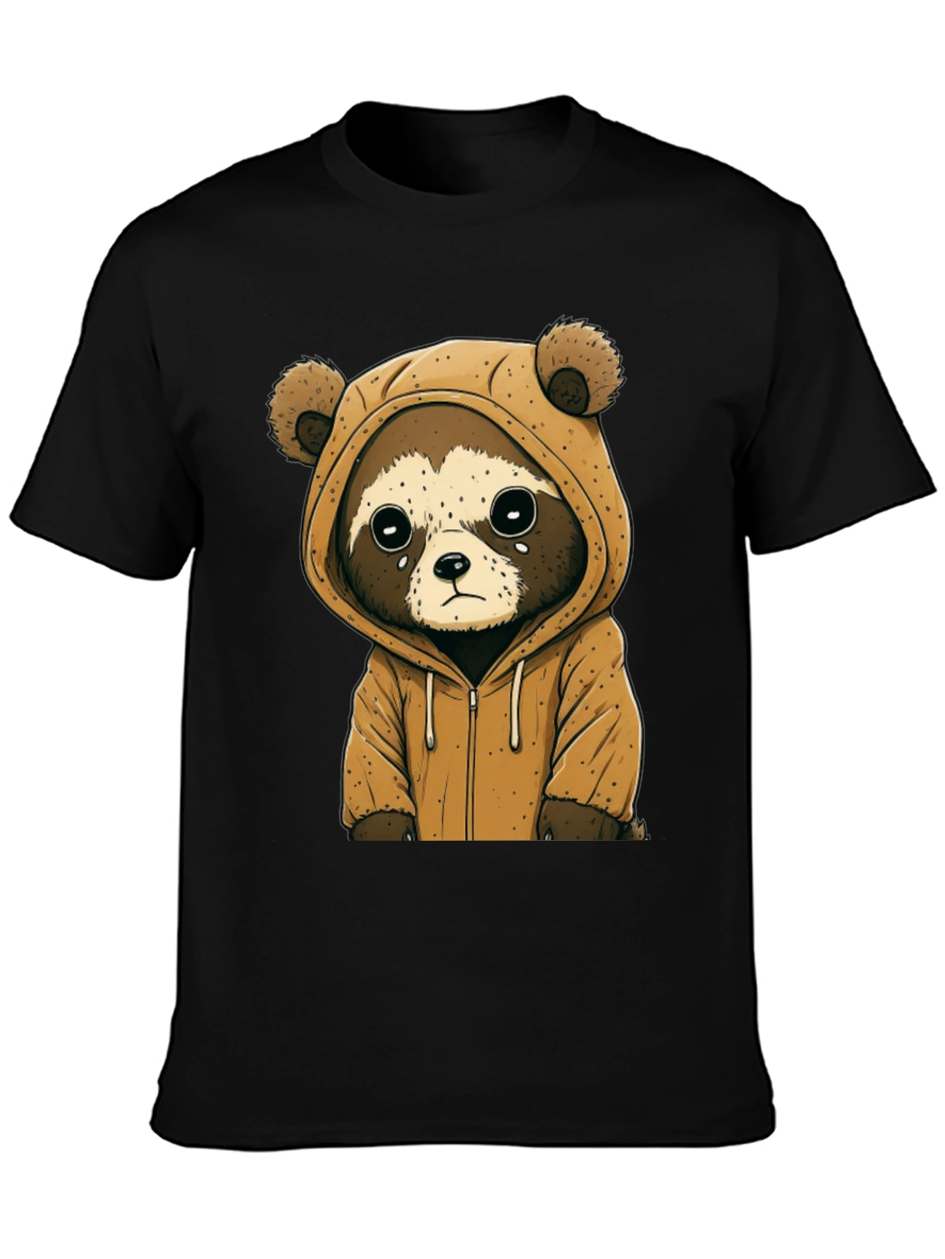 Cute Raccoon Hoodie Tee