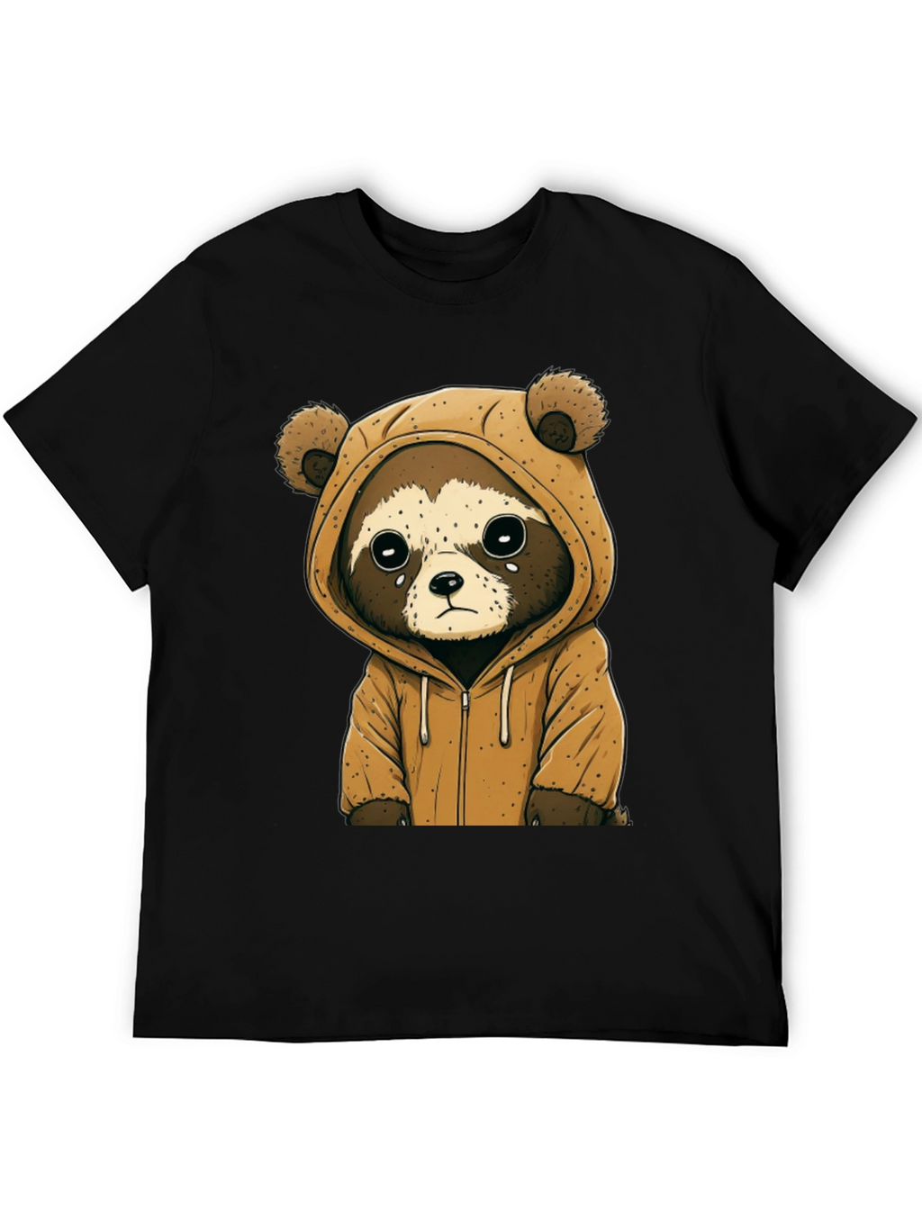 Cute Raccoon Hoodie Tee