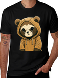 Cute Raccoon Hoodie Tee