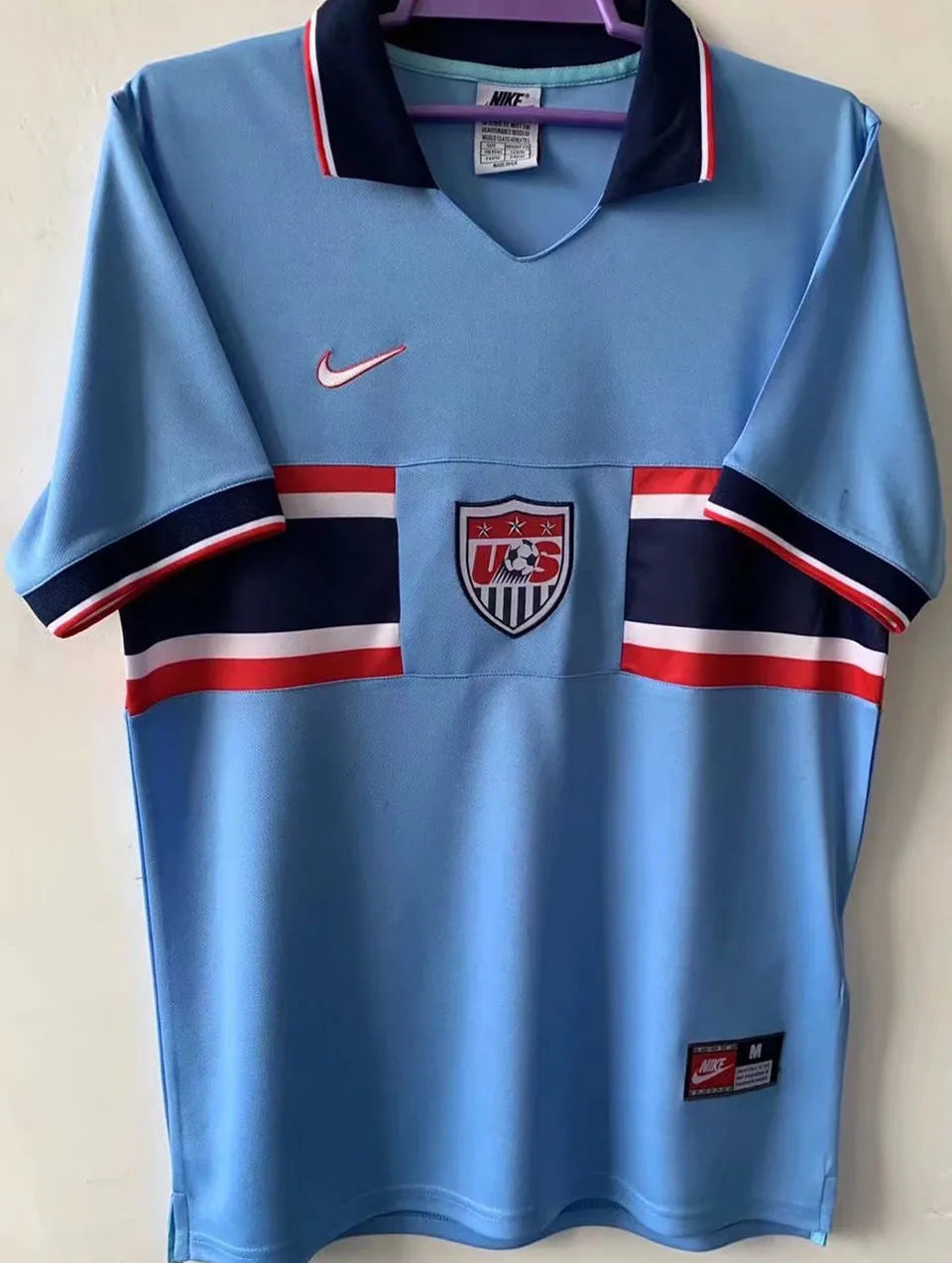 1995/97 U.S Third Retro Soccer Jersey Front