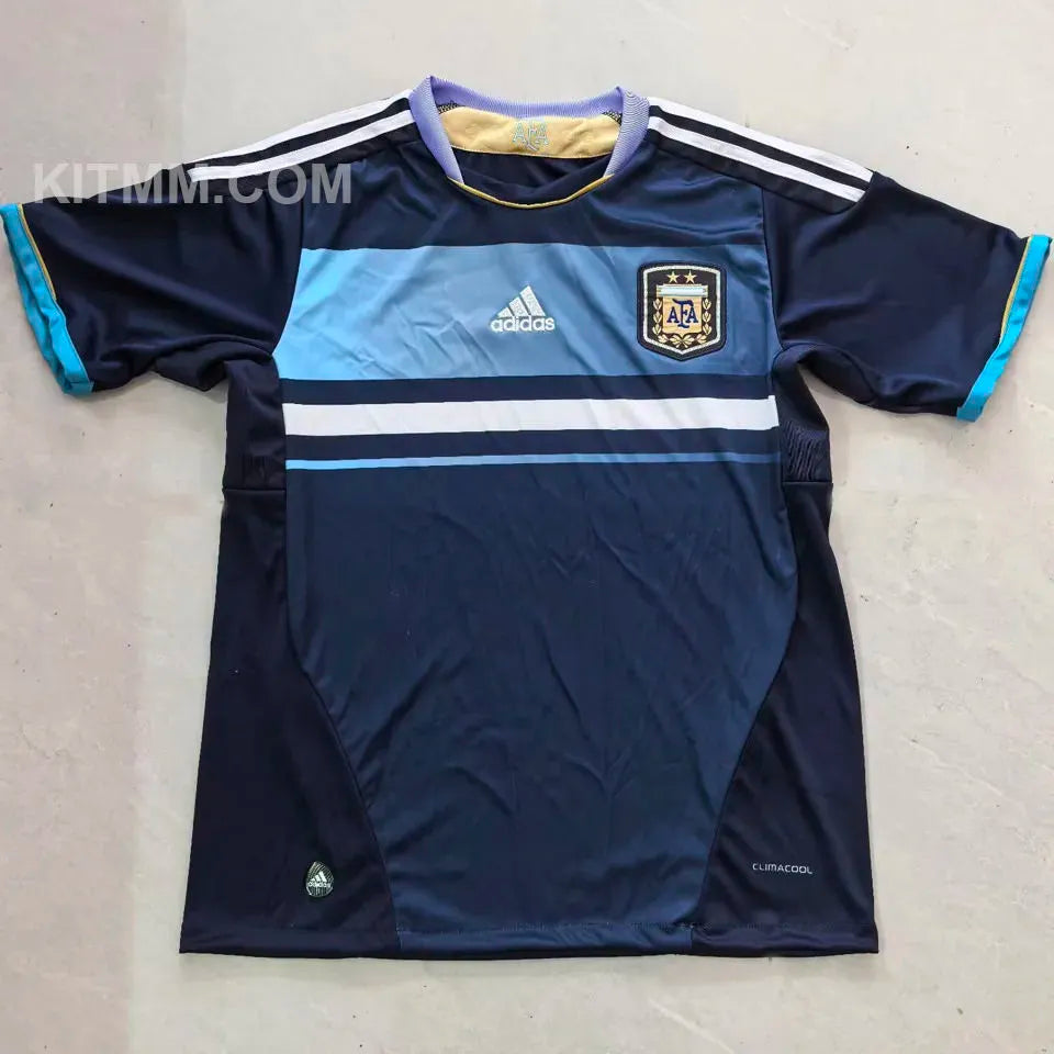 2011/2013 Argentina Away Retro Soccer Jersey Front