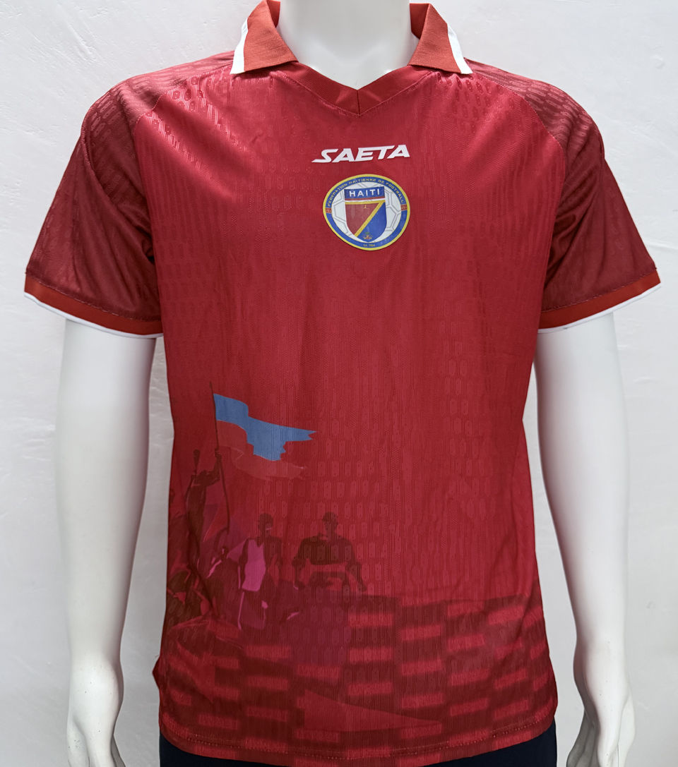 2026/27 Haiti Third Red Player Version Soccer Jersey 海地 Item NO.: 2153928 Front