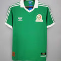 1986 Mexico Home Retro Soccer Jersey Front