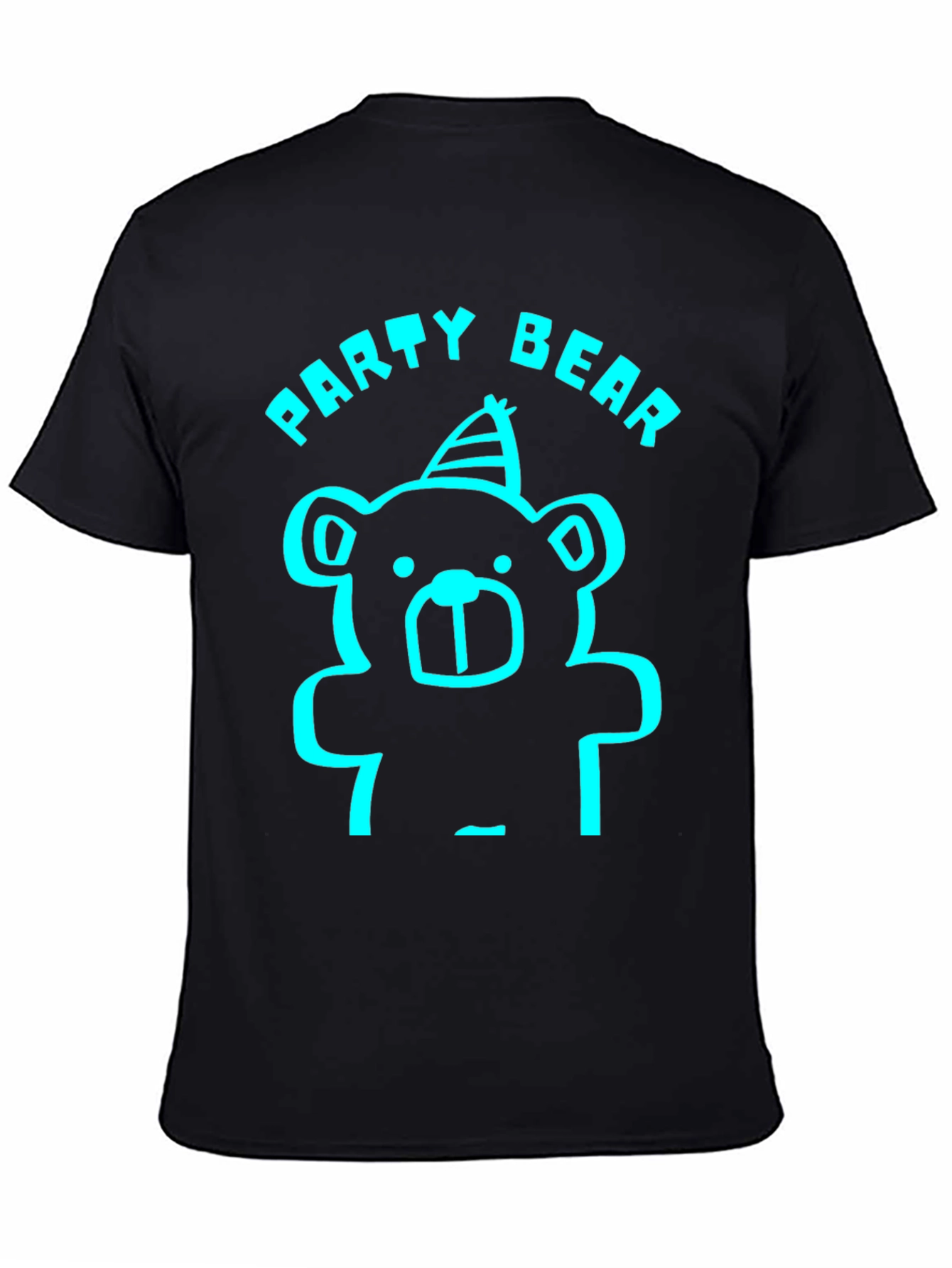 Party Bear T-Shirt - Fun Graphic Tee