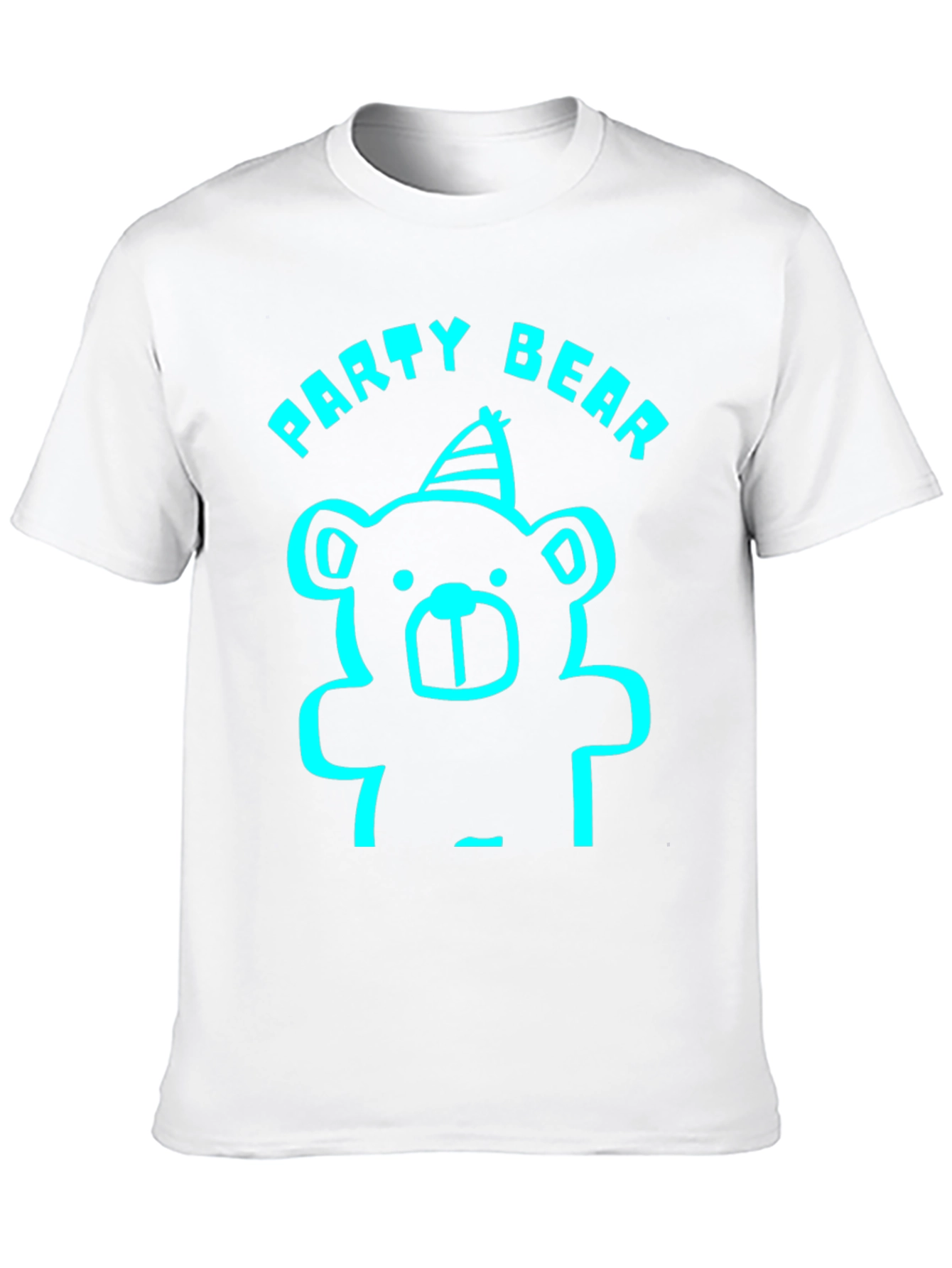 Party Bear T-Shirt - Fun Graphic Tee