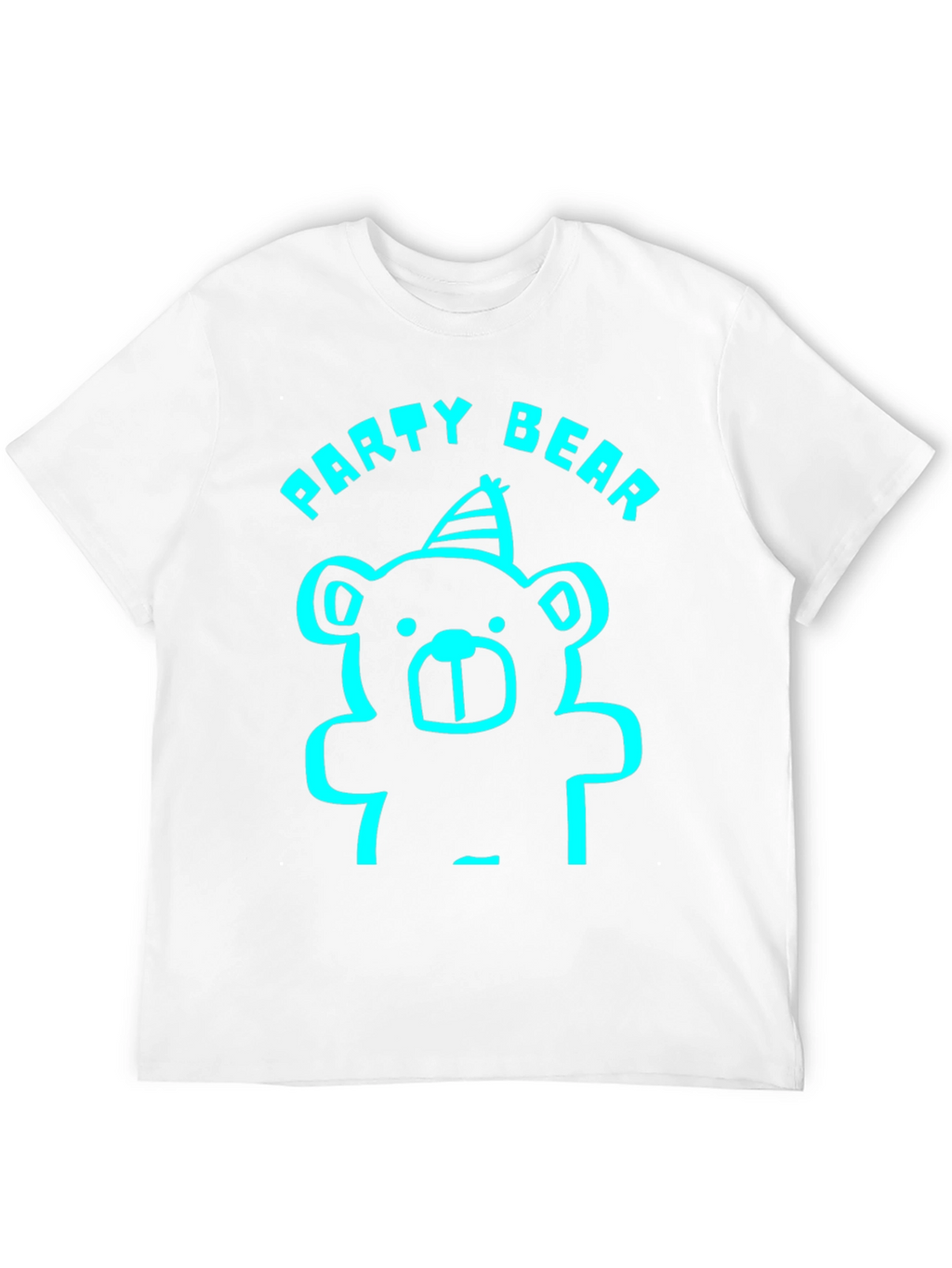 Party Bear T-Shirt - Fun Graphic Tee