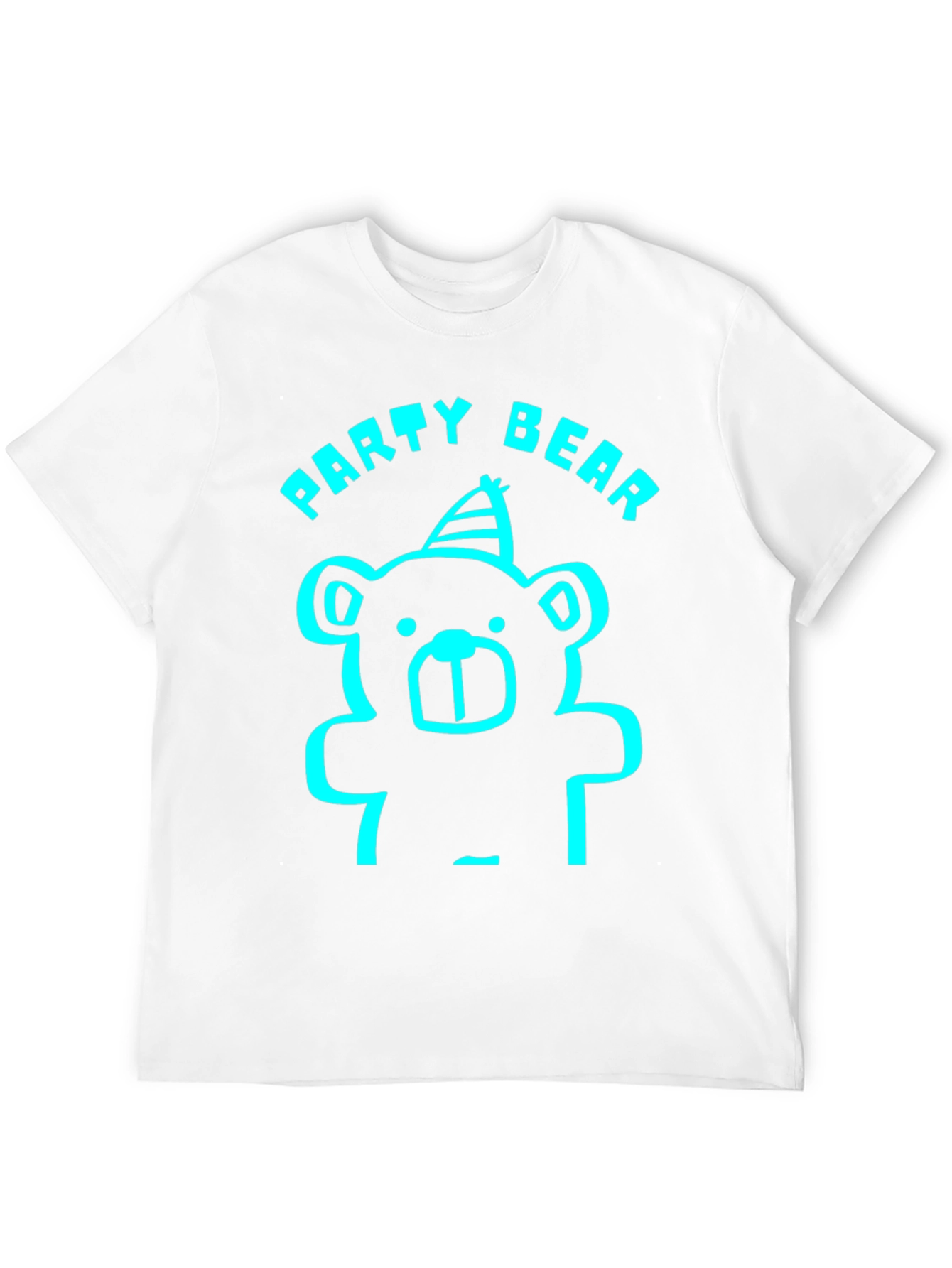 Party Bear T-Shirt - Fun Graphic Tee