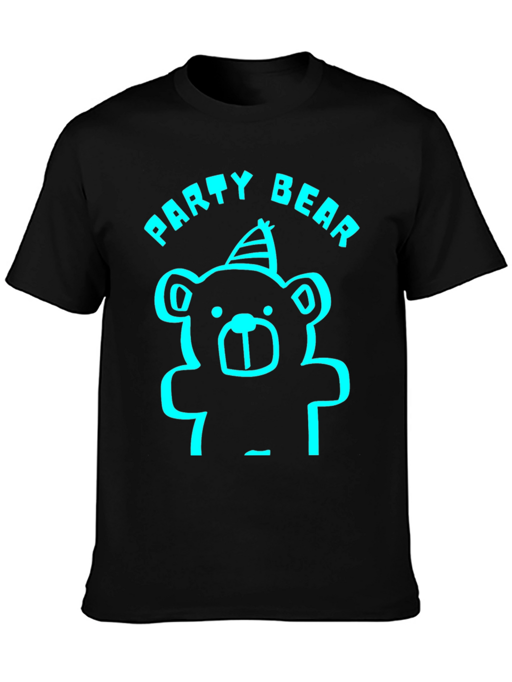 Party Bear T-Shirt - Fun Graphic Tee