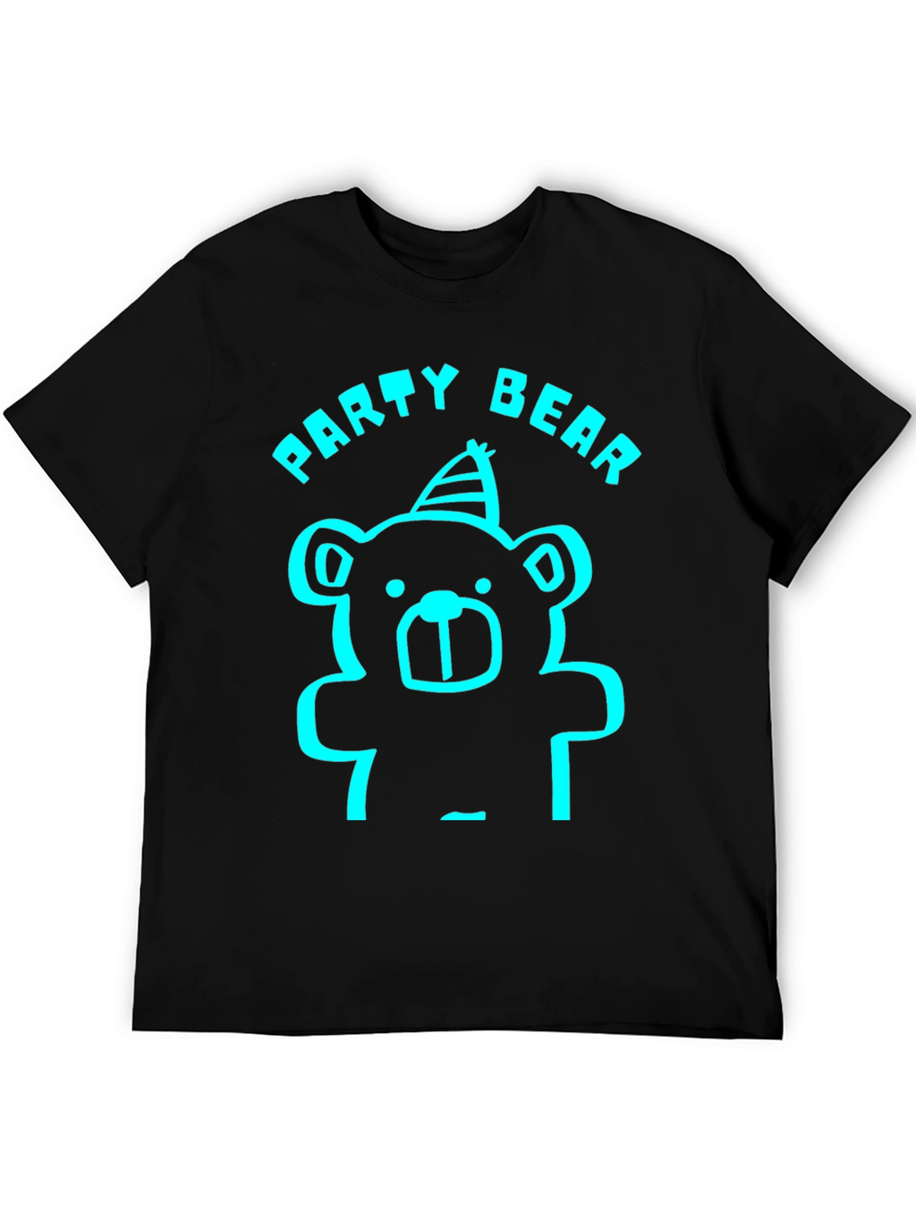 Party Bear T-Shirt - Fun Graphic Tee