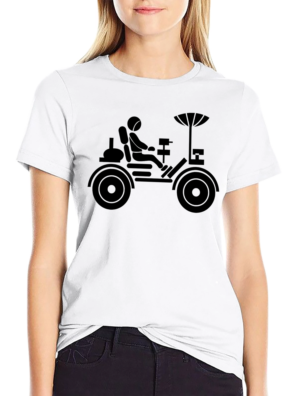 Lunar Rover T-Shirt - Space Exploration Tee