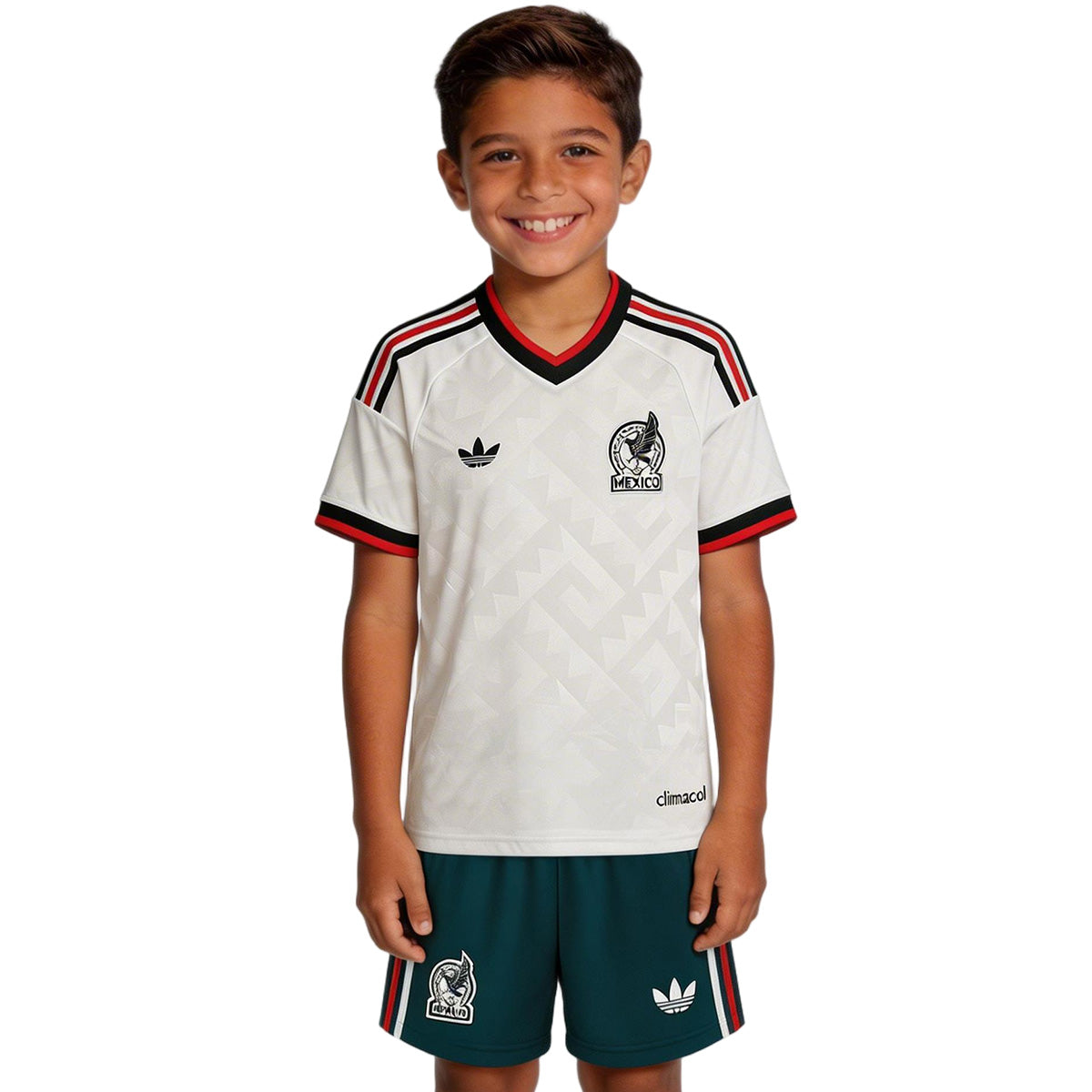 Kids Mexico Away Jersey Kit World Cup 2026 Front