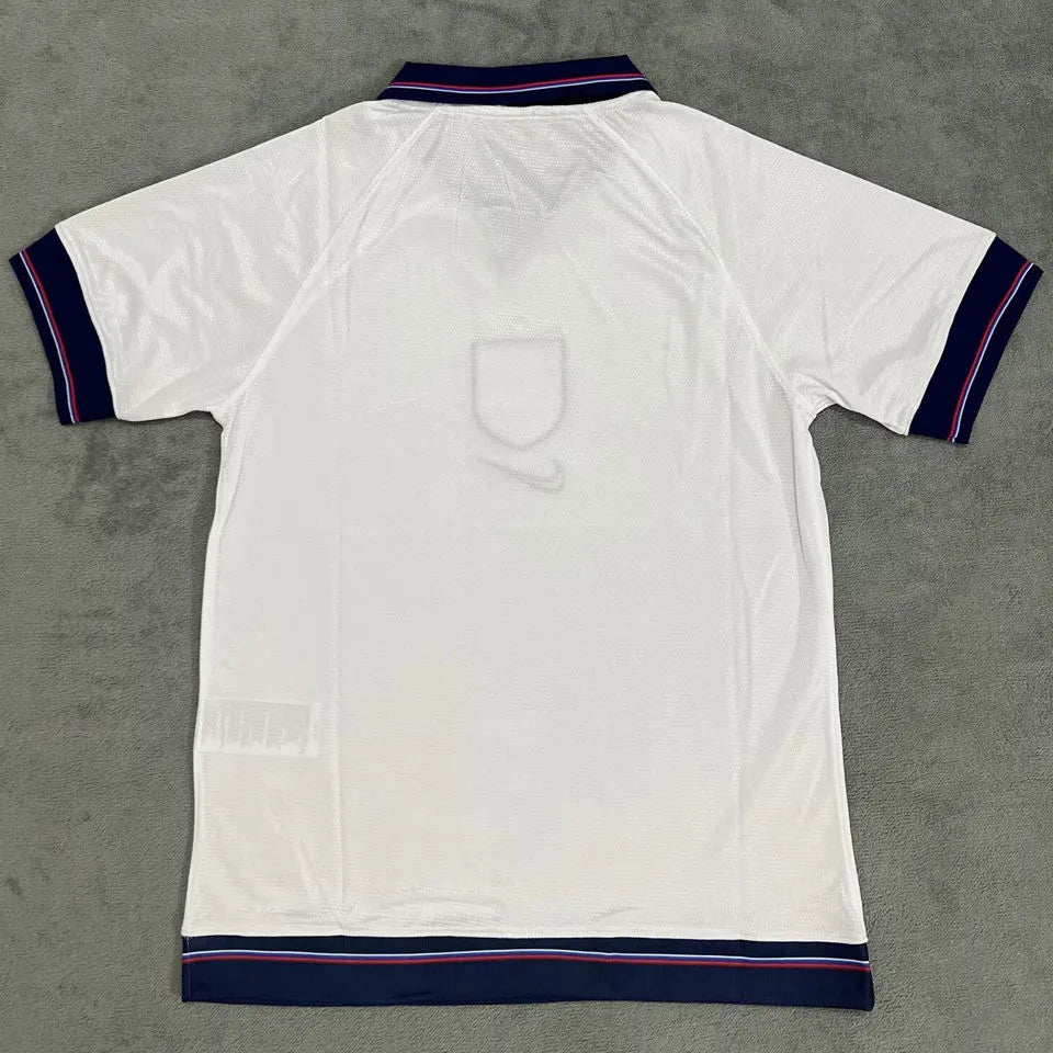 2024/25 England White POLO Short Jersey Back
