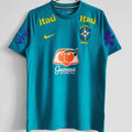 2021/22 Brazil Light Blue Soccer Jersey 圆领 Front