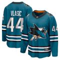 Men's San Jose Sharks Marc-Edouard Vlasic #44 Teal Home Breakaway Player Jerseys