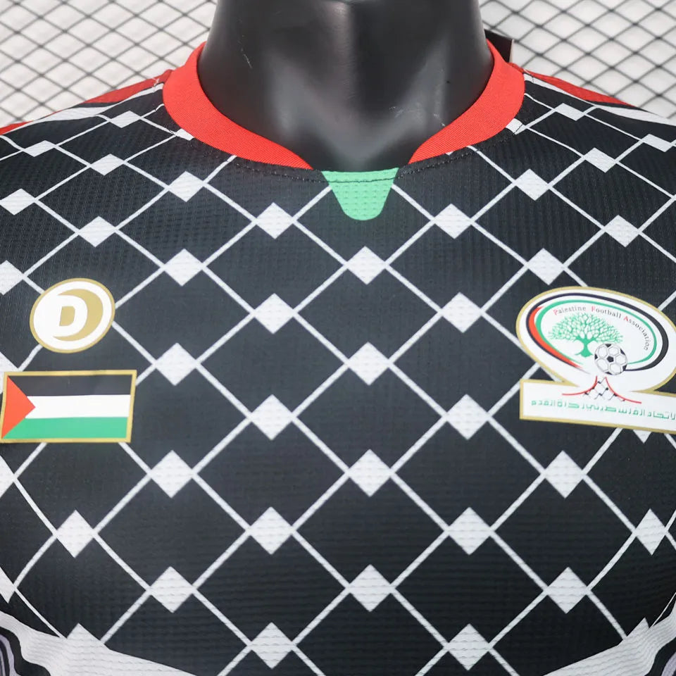 2024 Palestine Player Version Soccer Jersey Detail 2
