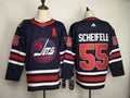 Men's Winnipeg Jets Mark Scheifele #55 Navy Player Jerseys