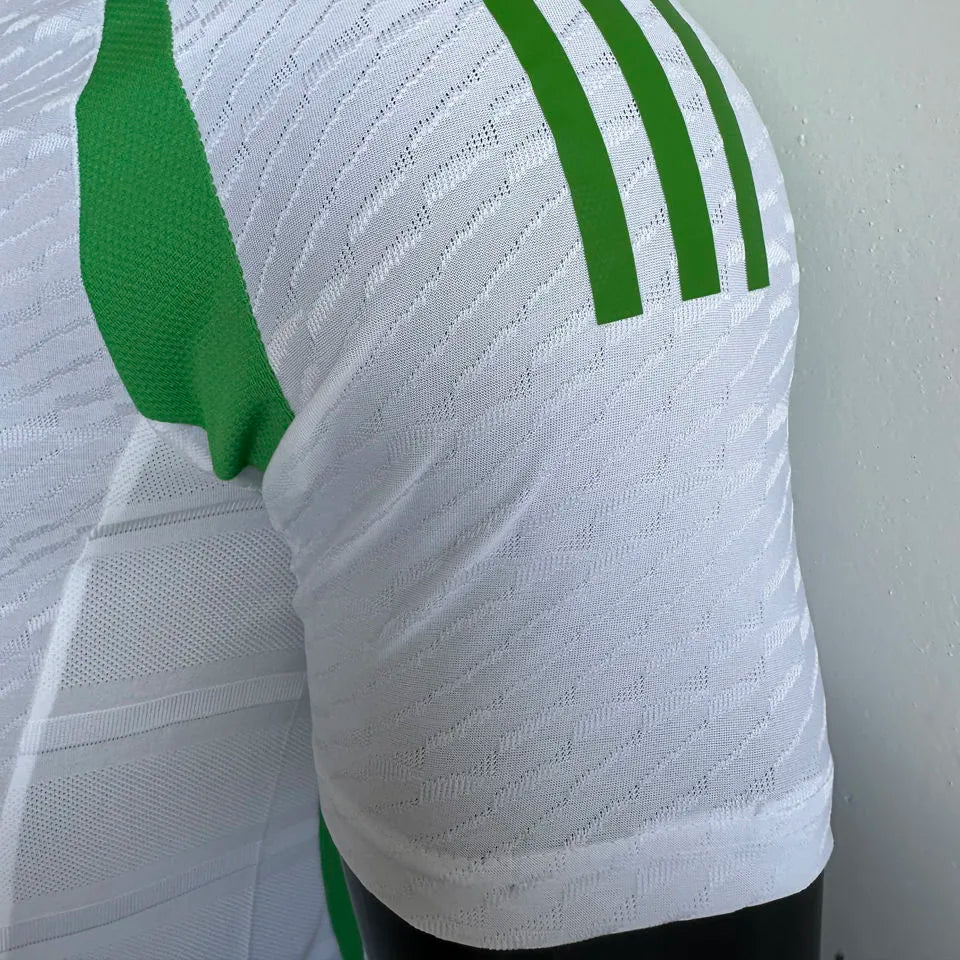 2024 Saudi Arabia Away White Player Version Soccer Jersey Detail 4