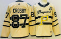 Men's Pittsburgh Penguins Sidney Crosby #87 Yellow Player Jerseys