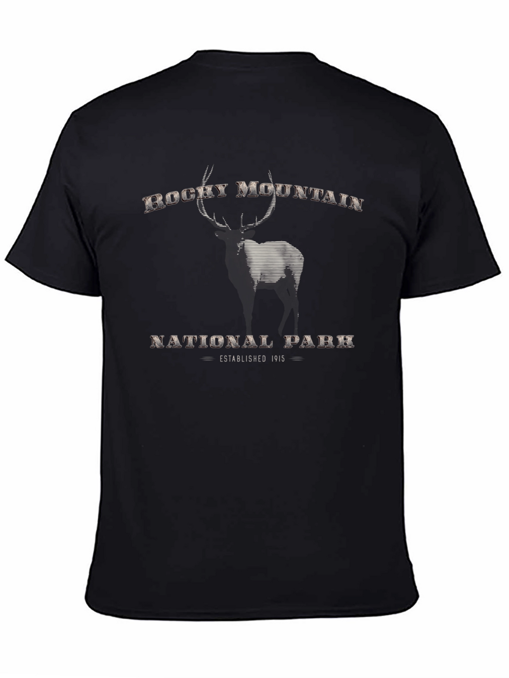 Rocky Mountain National Park Graphic Tee - Black