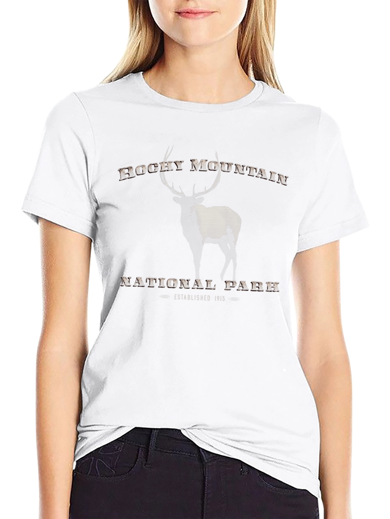 Rocky Mountain National Park Graphic Tee - Black