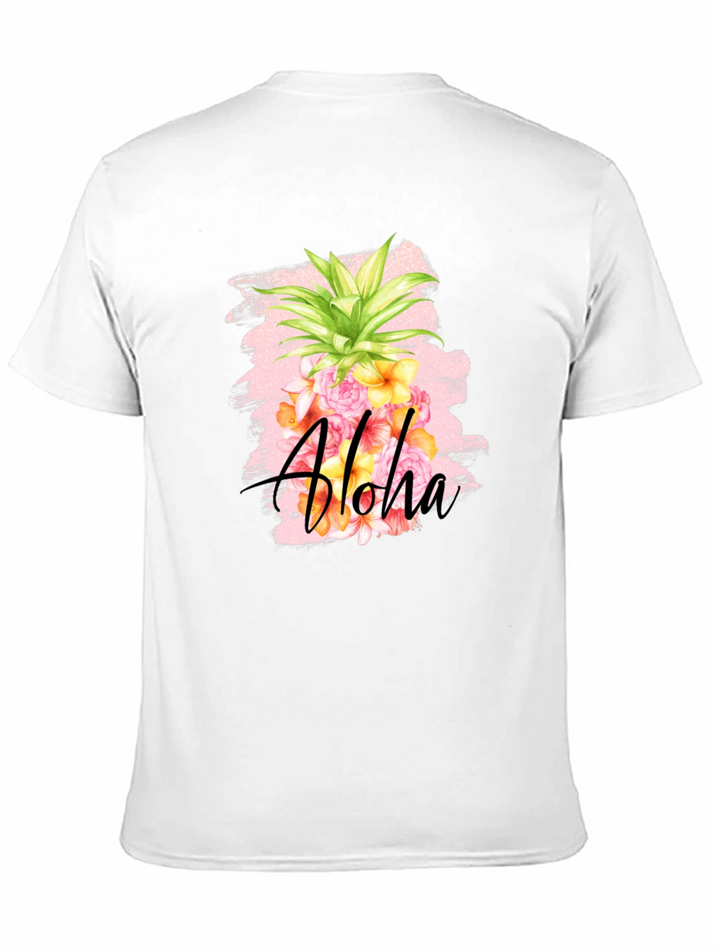 Aloha Pineapple Graphic Tee - Tropical Summer Vibes