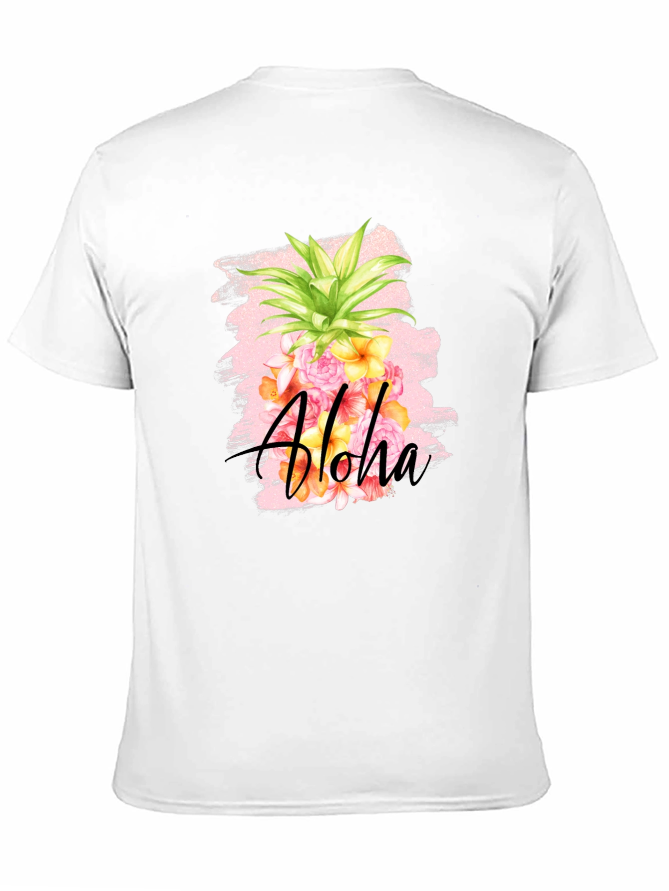 Aloha Pineapple Graphic Tee - Tropical Summer Vibes
