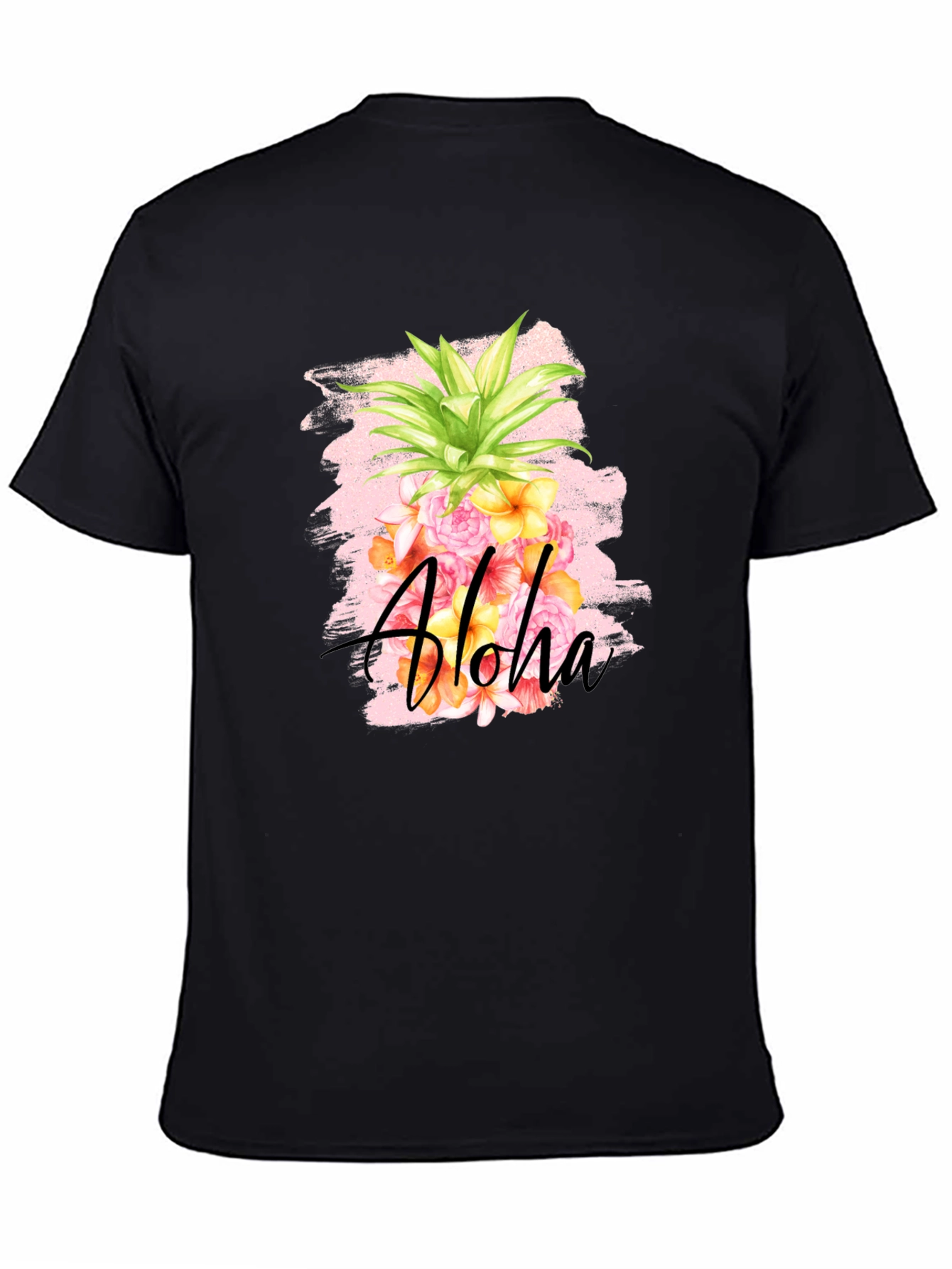 Aloha Pineapple Graphic Tee - Tropical Summer Vibes