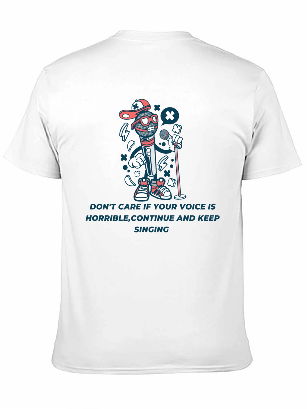 Sing Your Heart Out Black T-Shirt