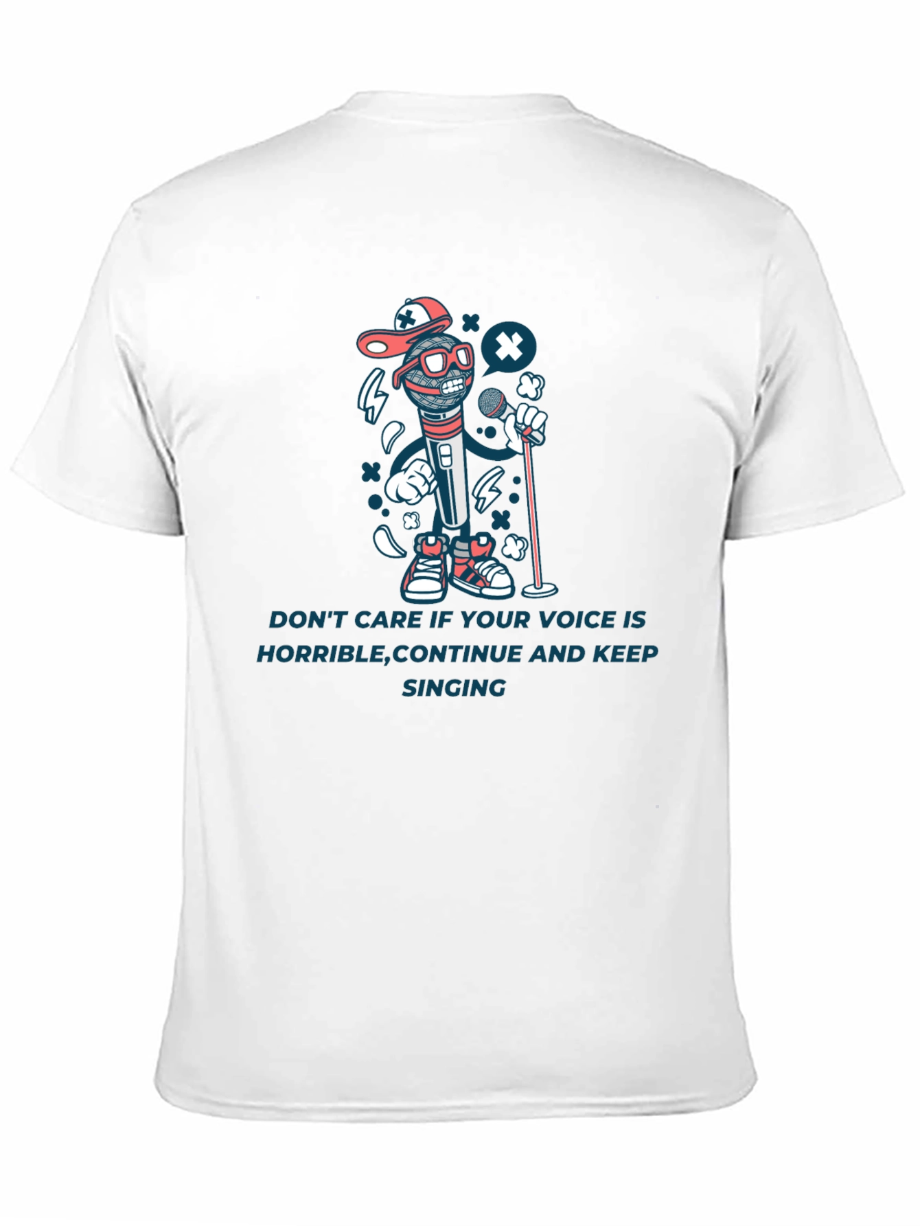 Sing Your Heart Out Black T-Shirt