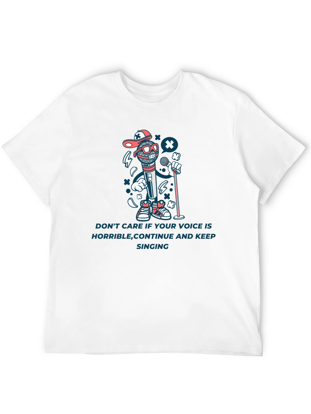 Sing Your Heart Out Black T-Shirt
