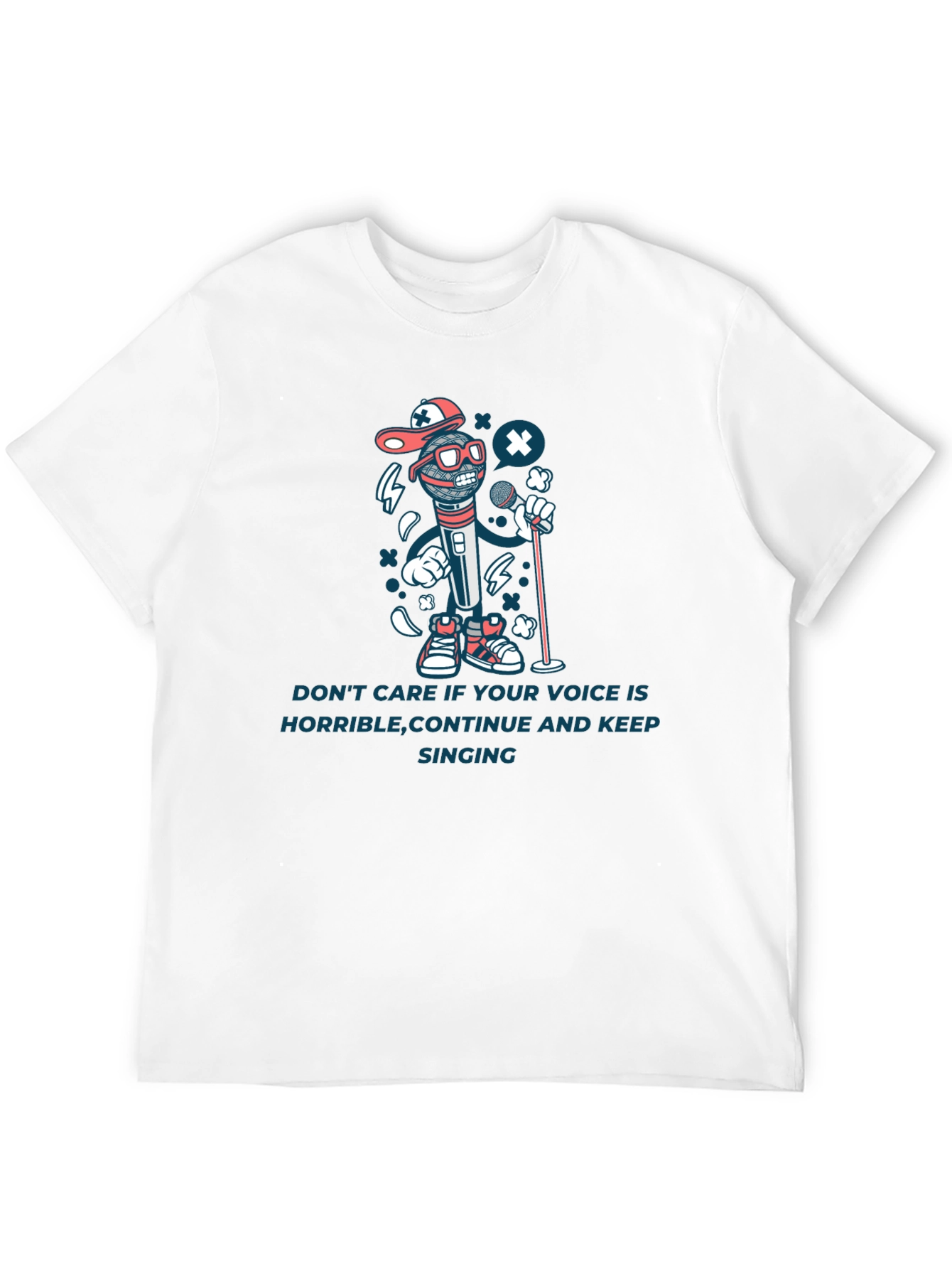 Sing Your Heart Out Black T-Shirt