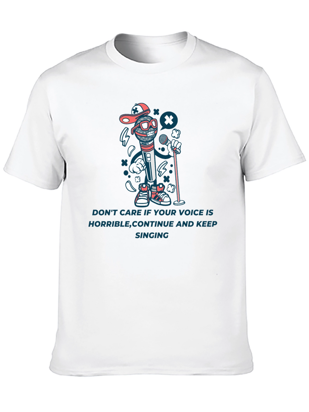 Sing Your Heart Out Black T-Shirt