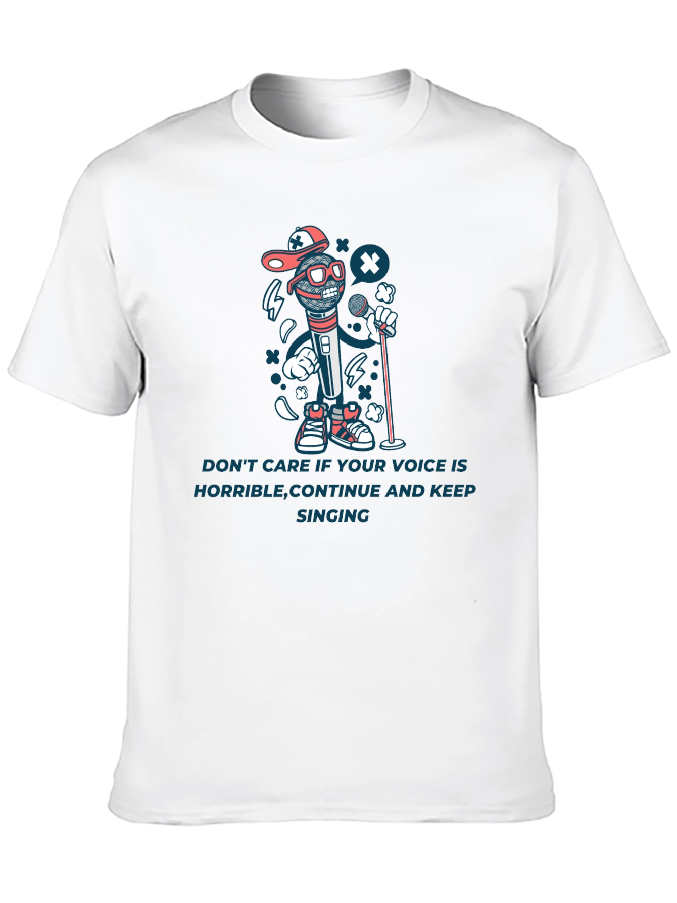 Sing Your Heart Out Black T-Shirt