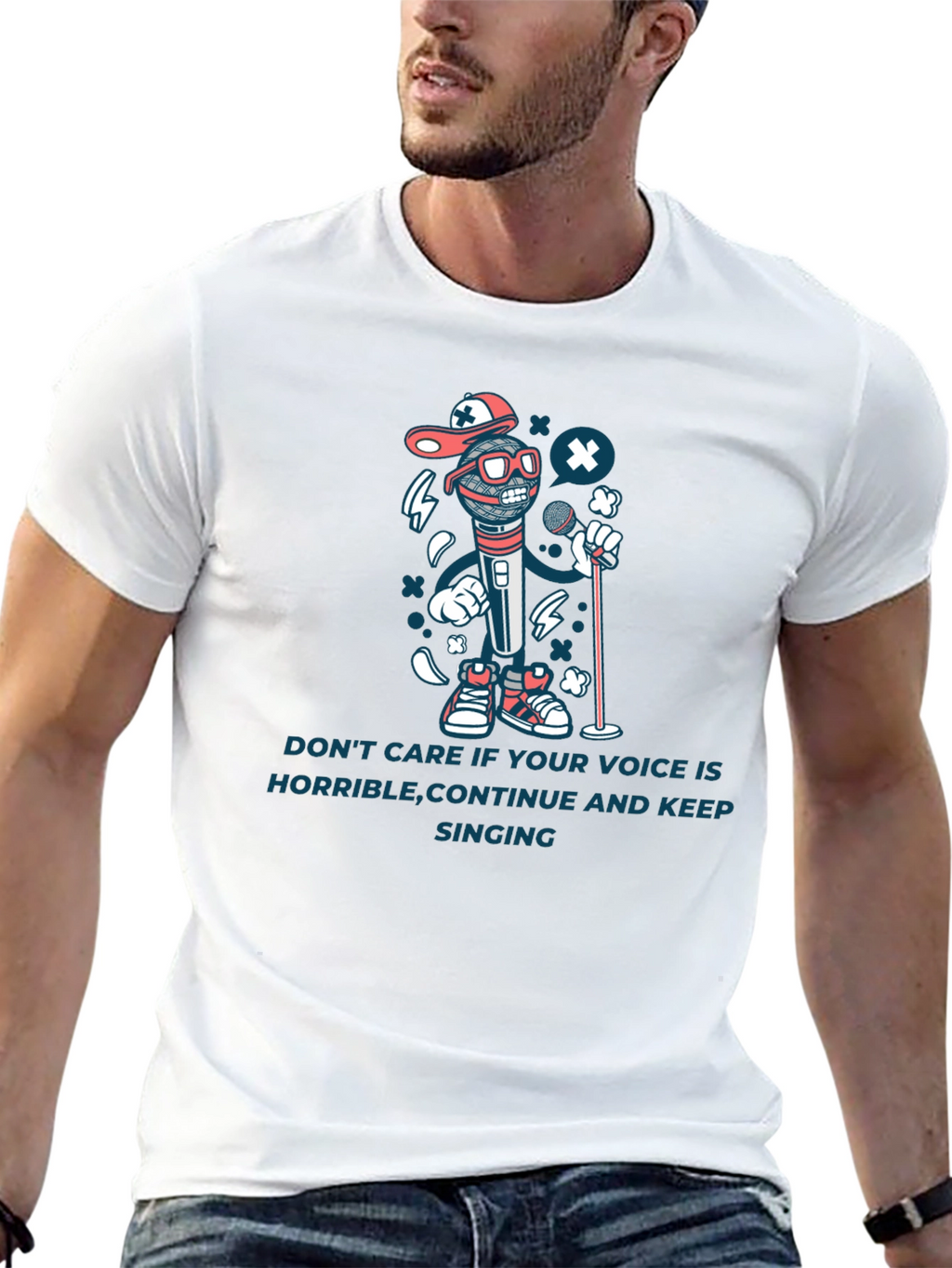 Sing Your Heart Out Black T-Shirt