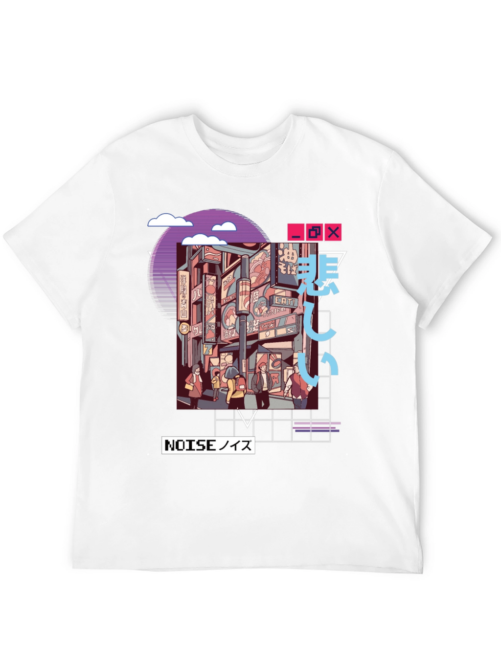 Retro Anime Streetwear T-Shirt