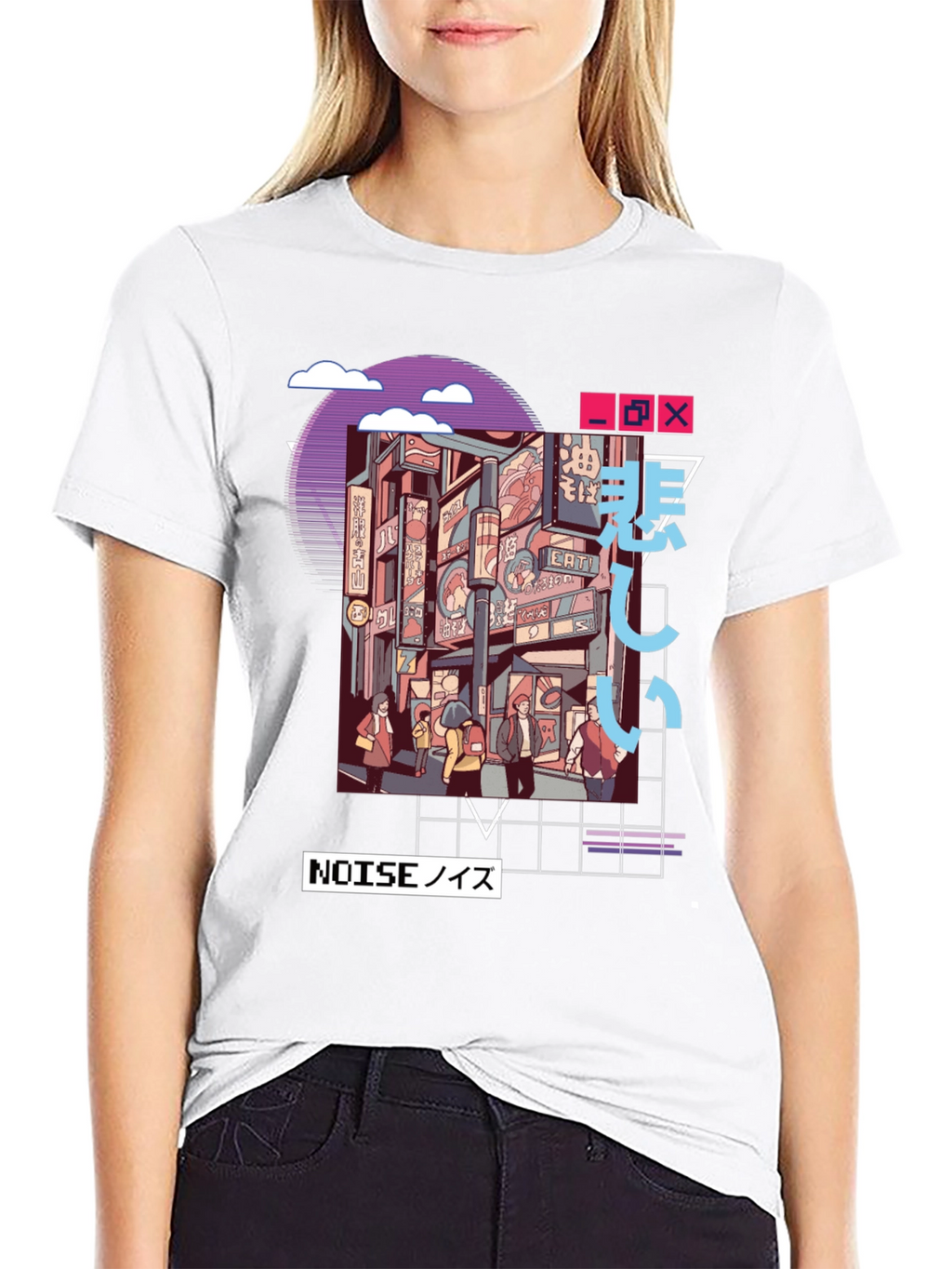 Retro Anime Streetwear T-Shirt