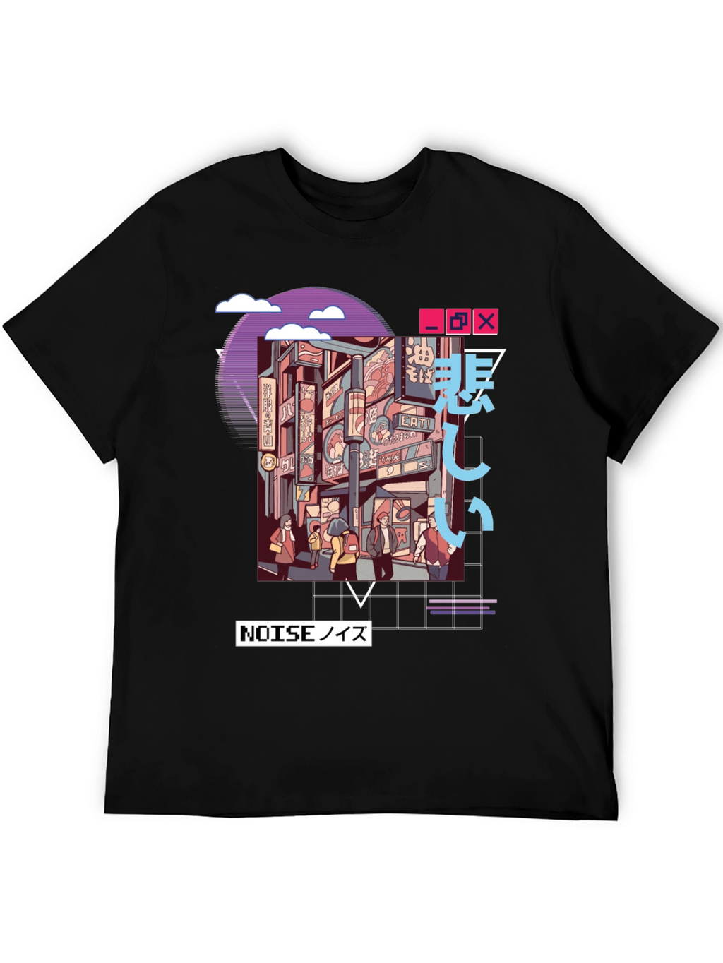 Retro Anime Streetwear T-Shirt