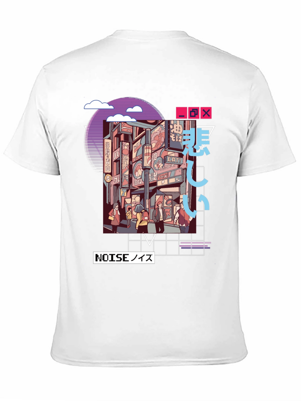 Retro Anime Streetwear T-Shirt