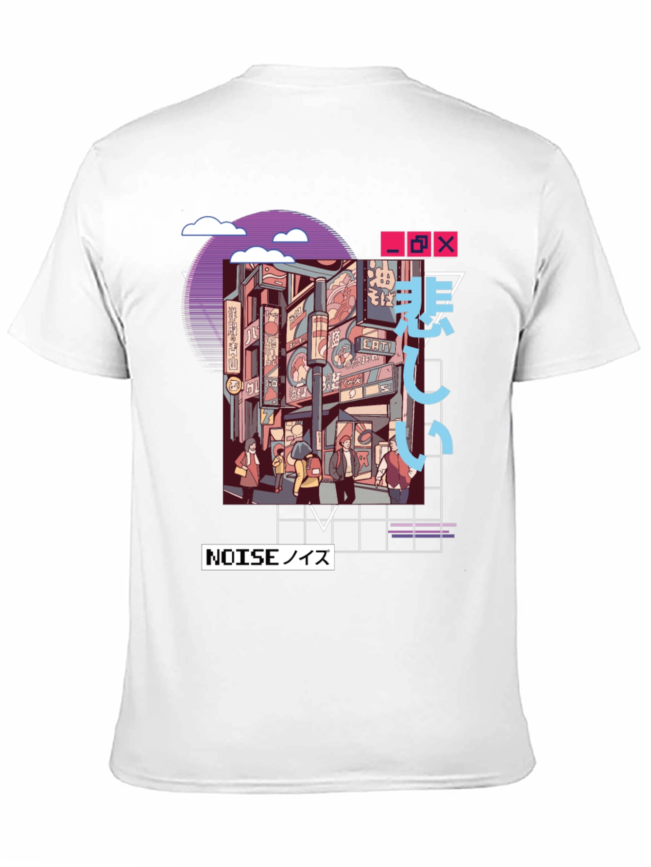 Retro Anime Streetwear T-Shirt