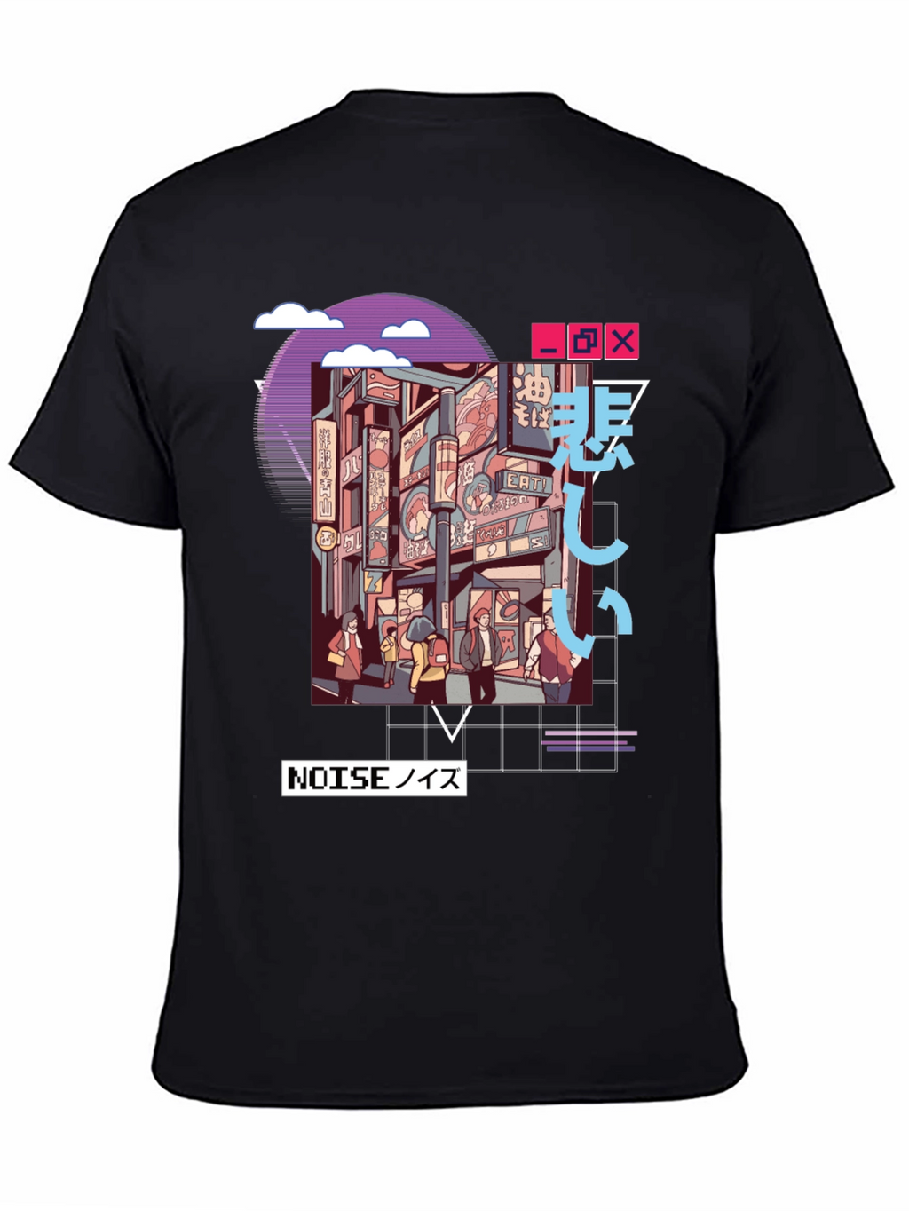 Retro Anime Streetwear T-Shirt
