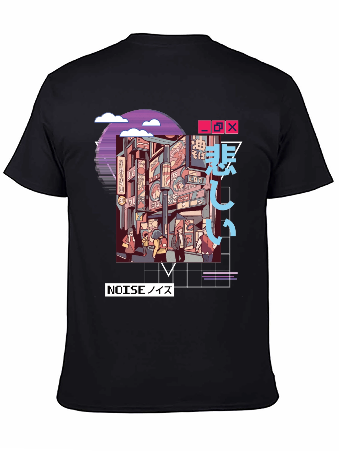 Retro Anime Streetwear T-Shirt