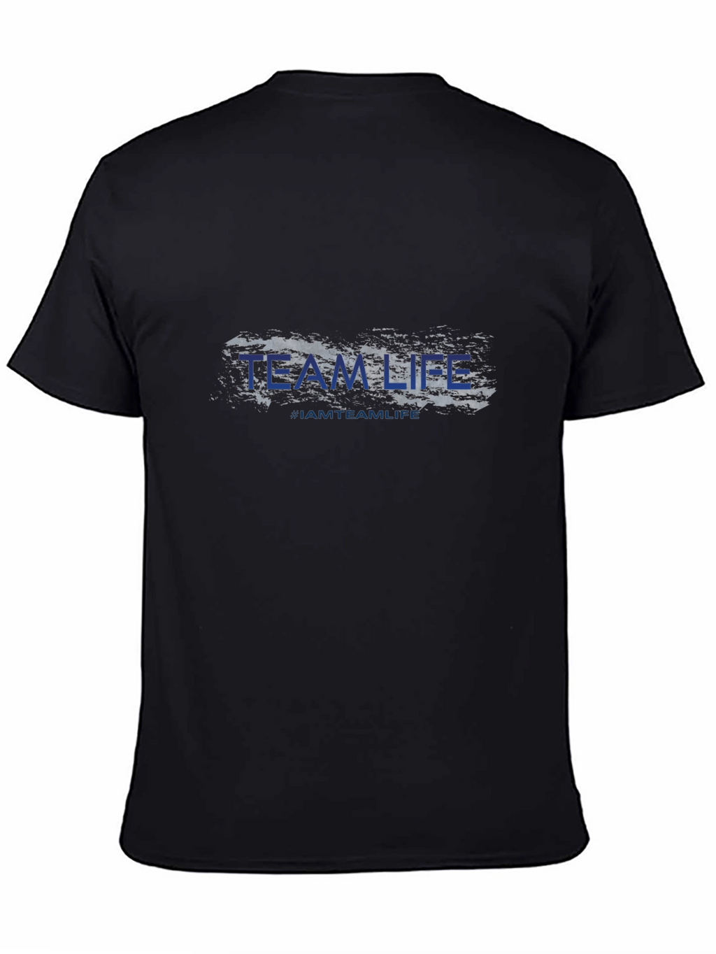 Team Life Black T-Shirt