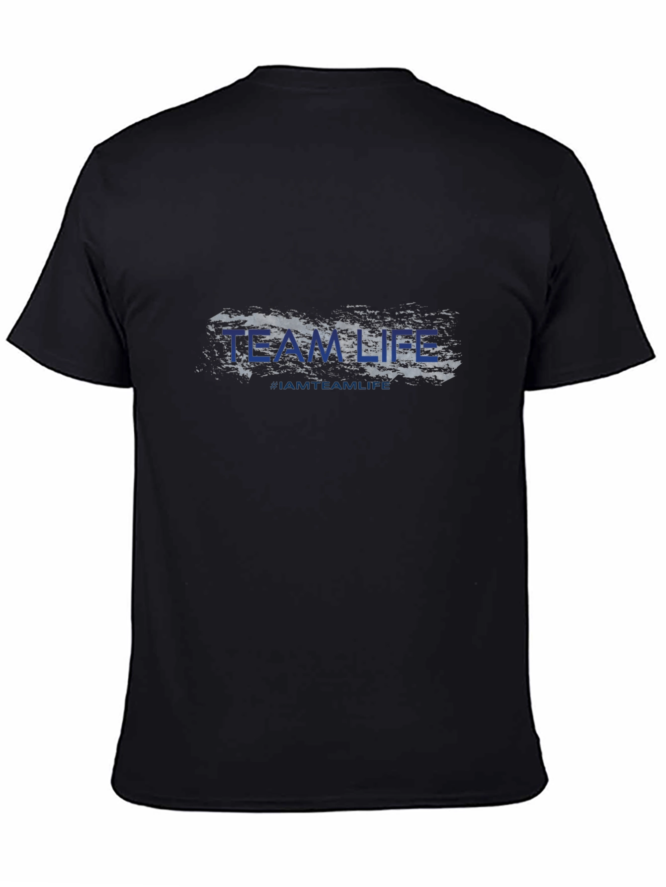Team Life Black T-Shirt