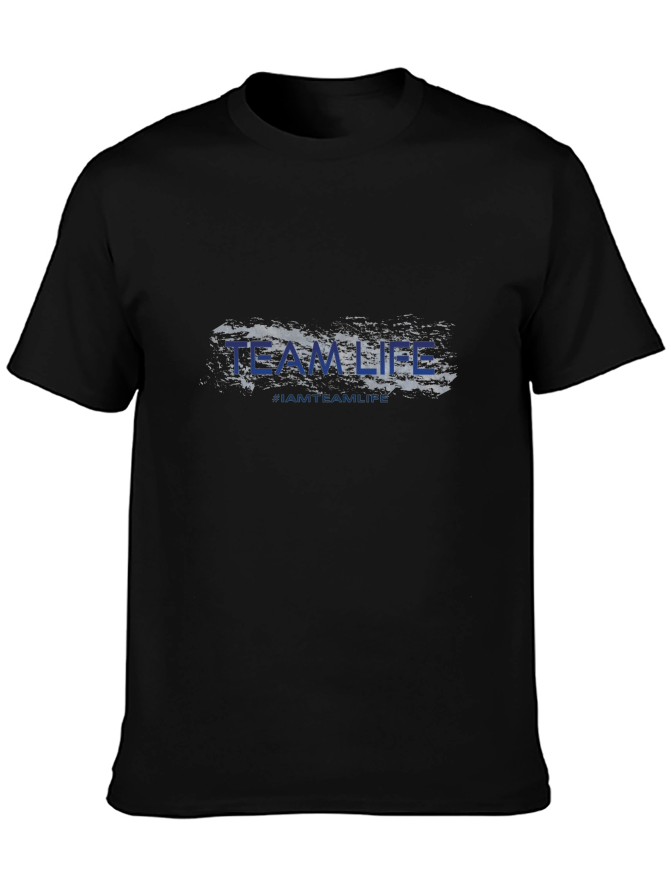 Team Life Black T-Shirt