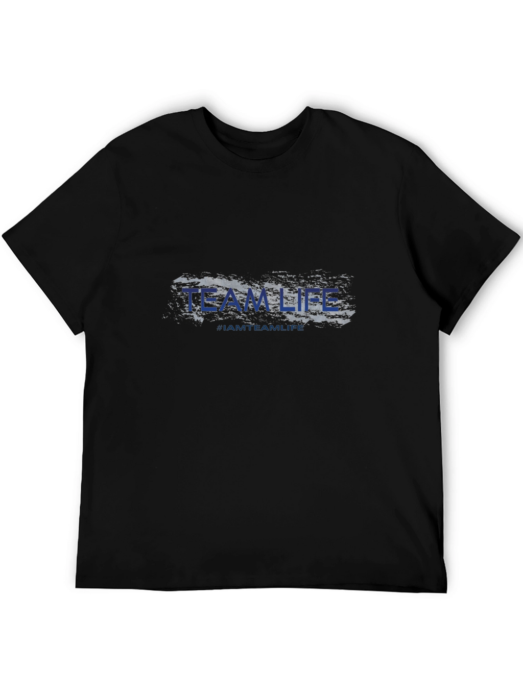 Team Life Black T-Shirt